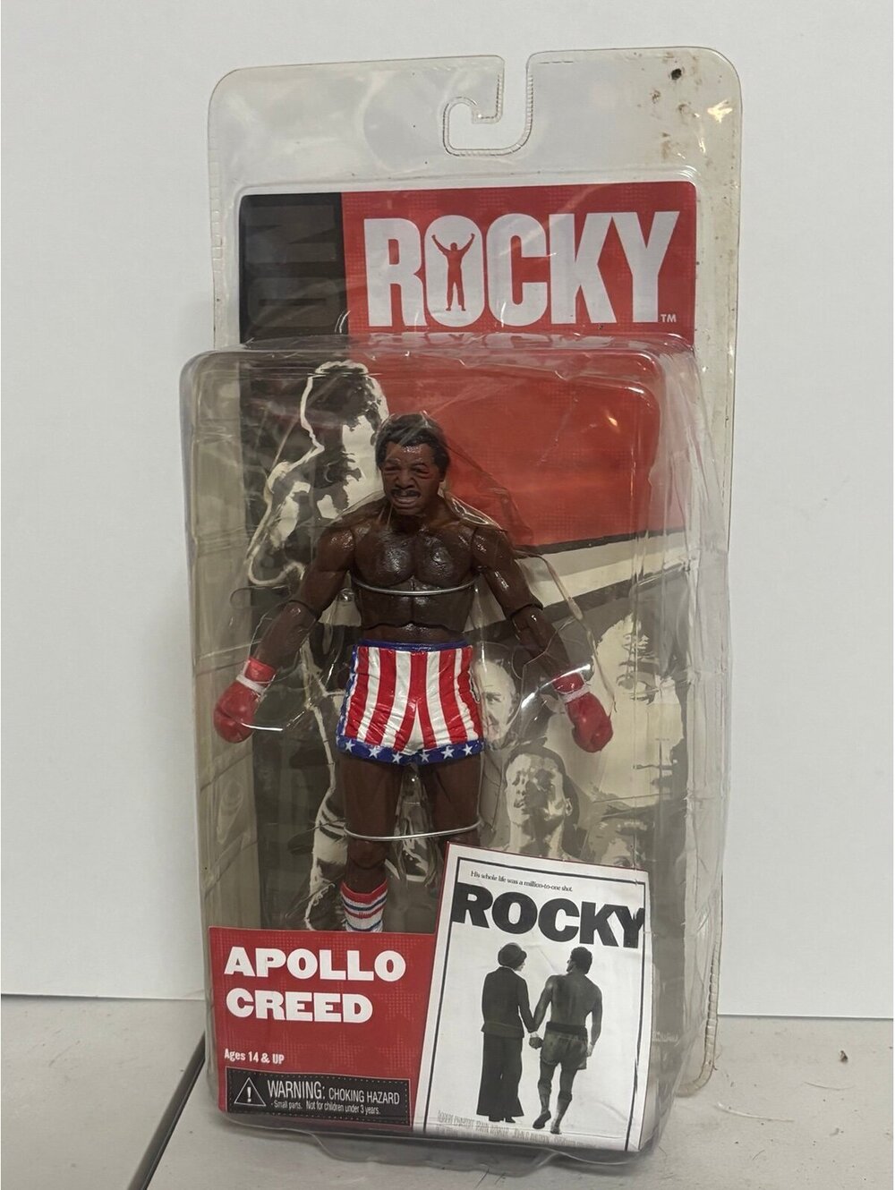 Apollo Creed from Rocky NECA Reel Toys Action Figure NEW Sealed 2012
